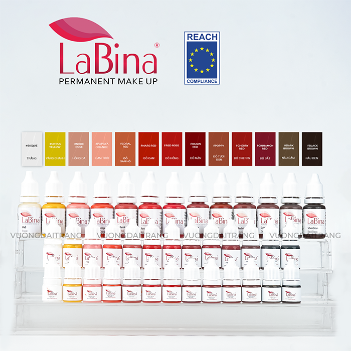 Bảng màu mực labina bán chạy