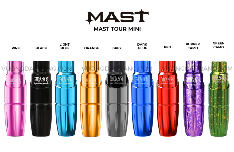 Bảng màu máy Mast tour mini