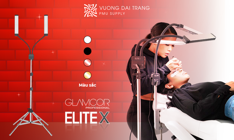 Đèn phun xăm cao cấp glamcor elite x