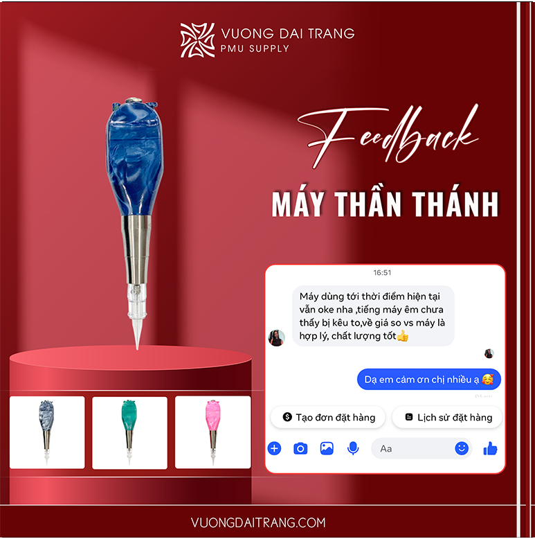 Máy thần thánh chỉnh tốc độ tạo hạt mịn và lên màu đều